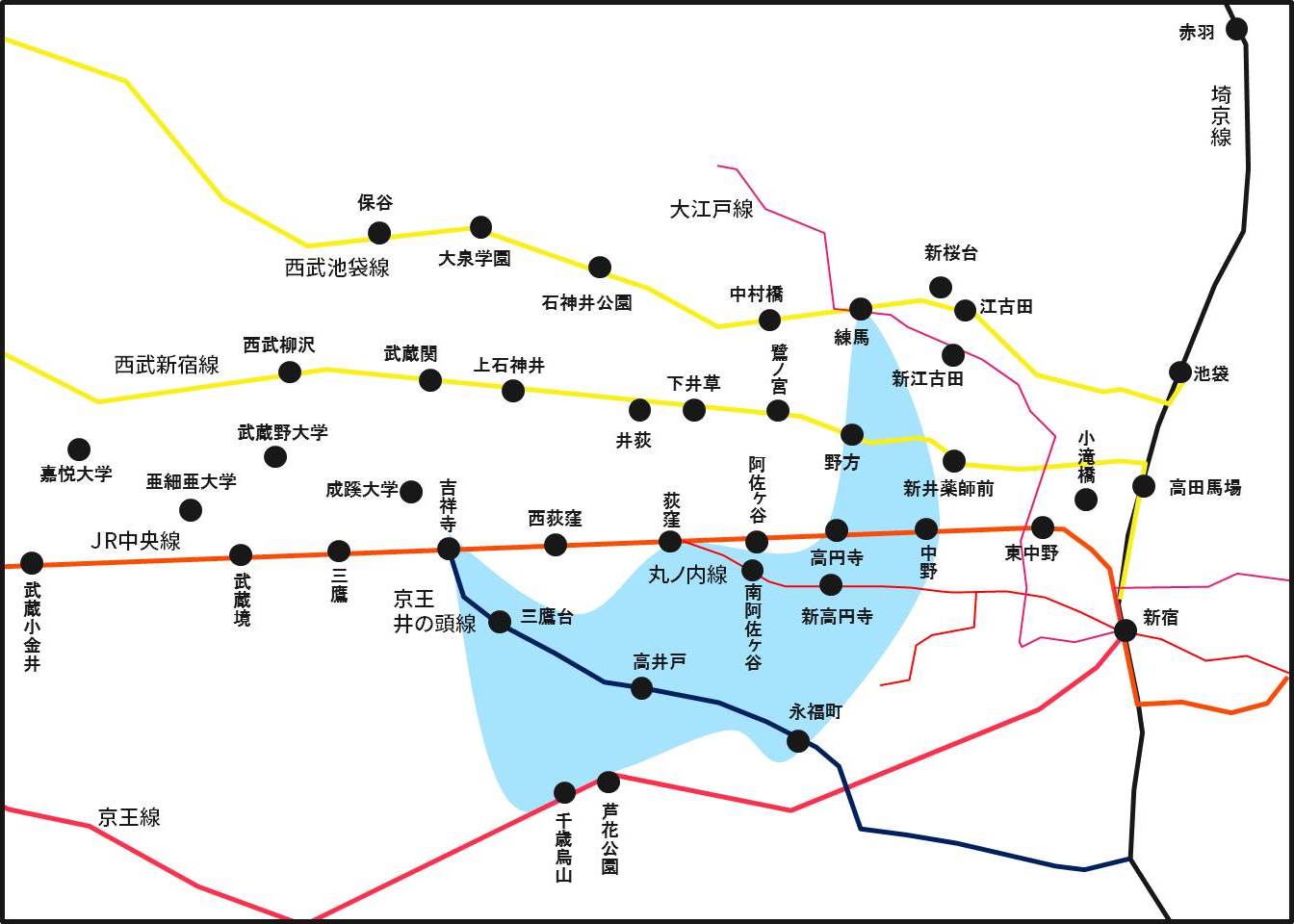 キョウエイアド 交通広告　関東バス　関東バス路線図
