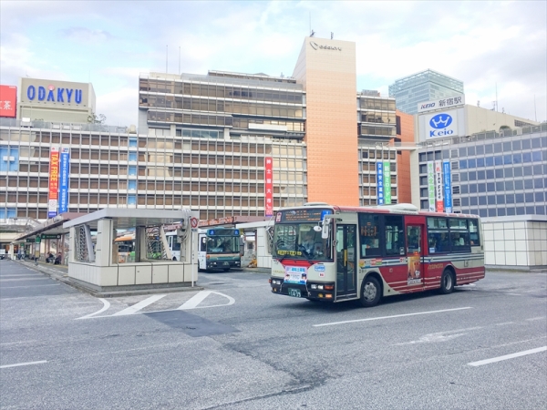 キョウエイアド　交通広告　関東バス路線図　関東バス　広告